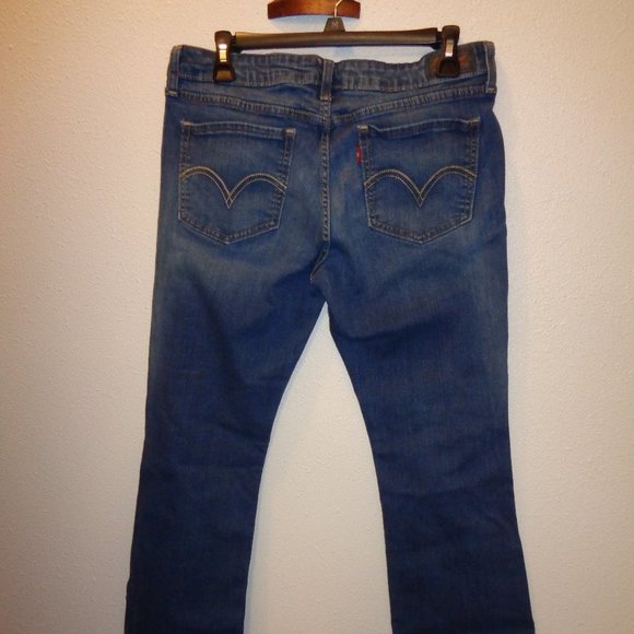 Levi's Junior's Superlow Bootcut Jeans Size  11 M - Picture 1 of 11